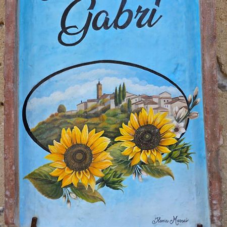 Вилла A Casa Di Gabri Montefollonico Экстерьер фото