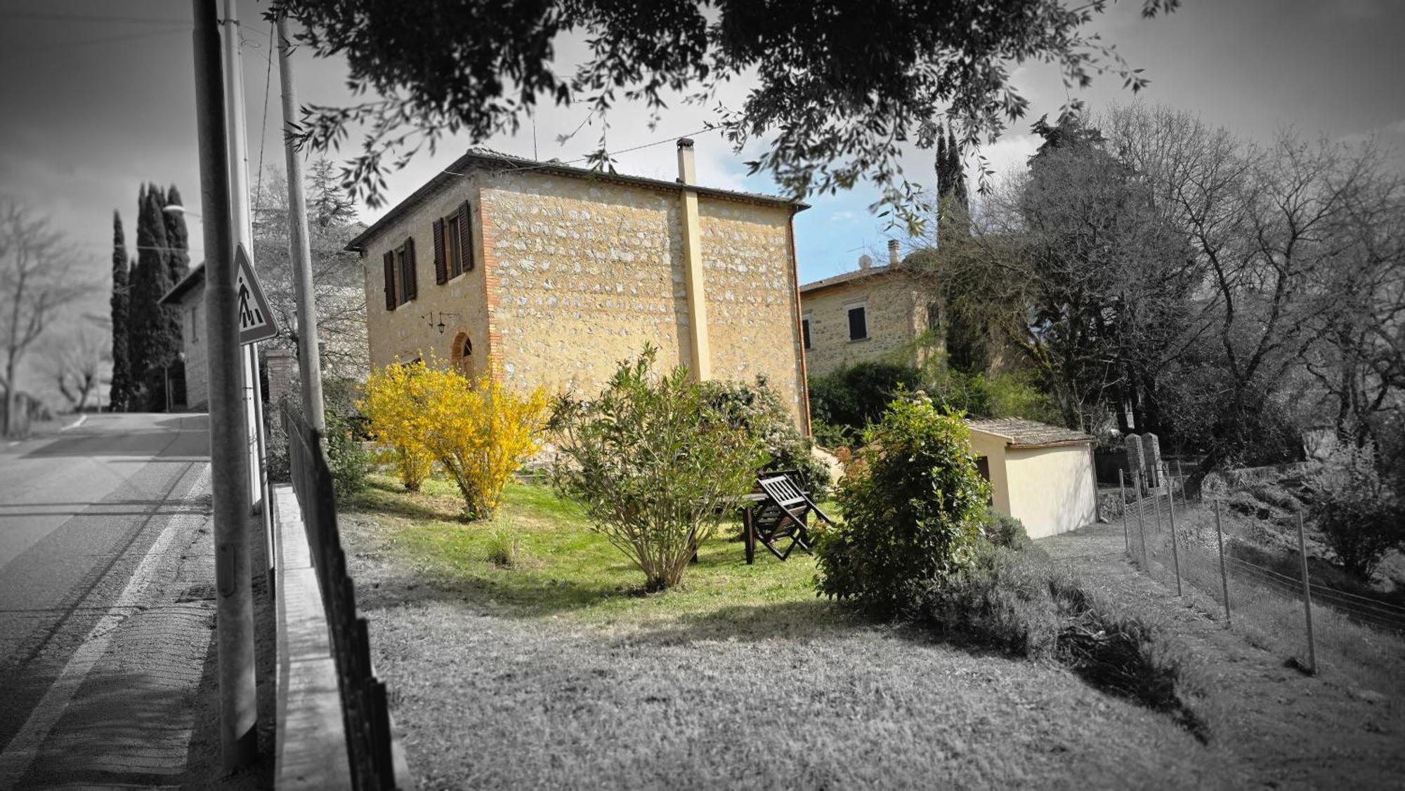 Вилла A Casa Di Gabri Montefollonico Экстерьер фото