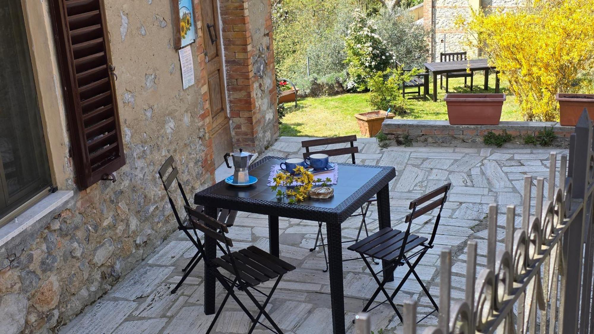 Вилла A Casa Di Gabri Montefollonico Экстерьер фото