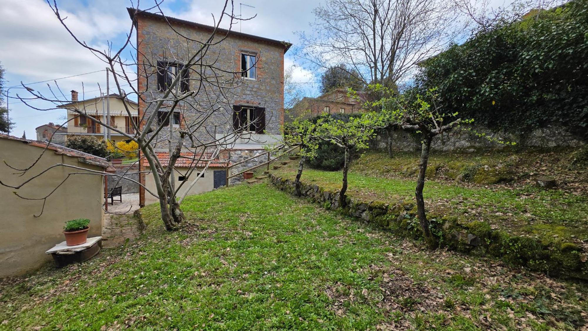 Вилла A Casa Di Gabri Montefollonico Экстерьер фото