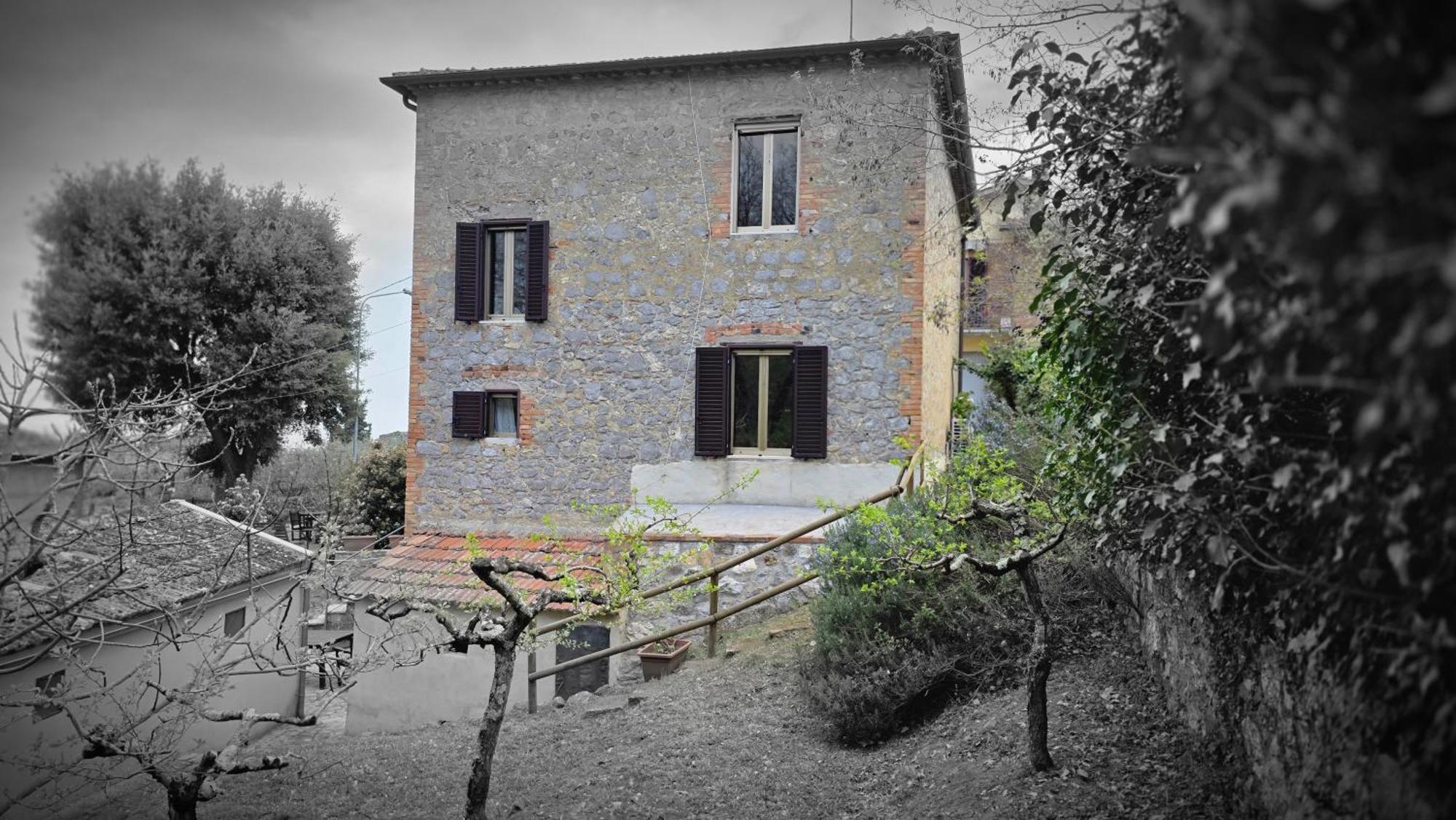 Вилла A Casa Di Gabri Montefollonico Экстерьер фото