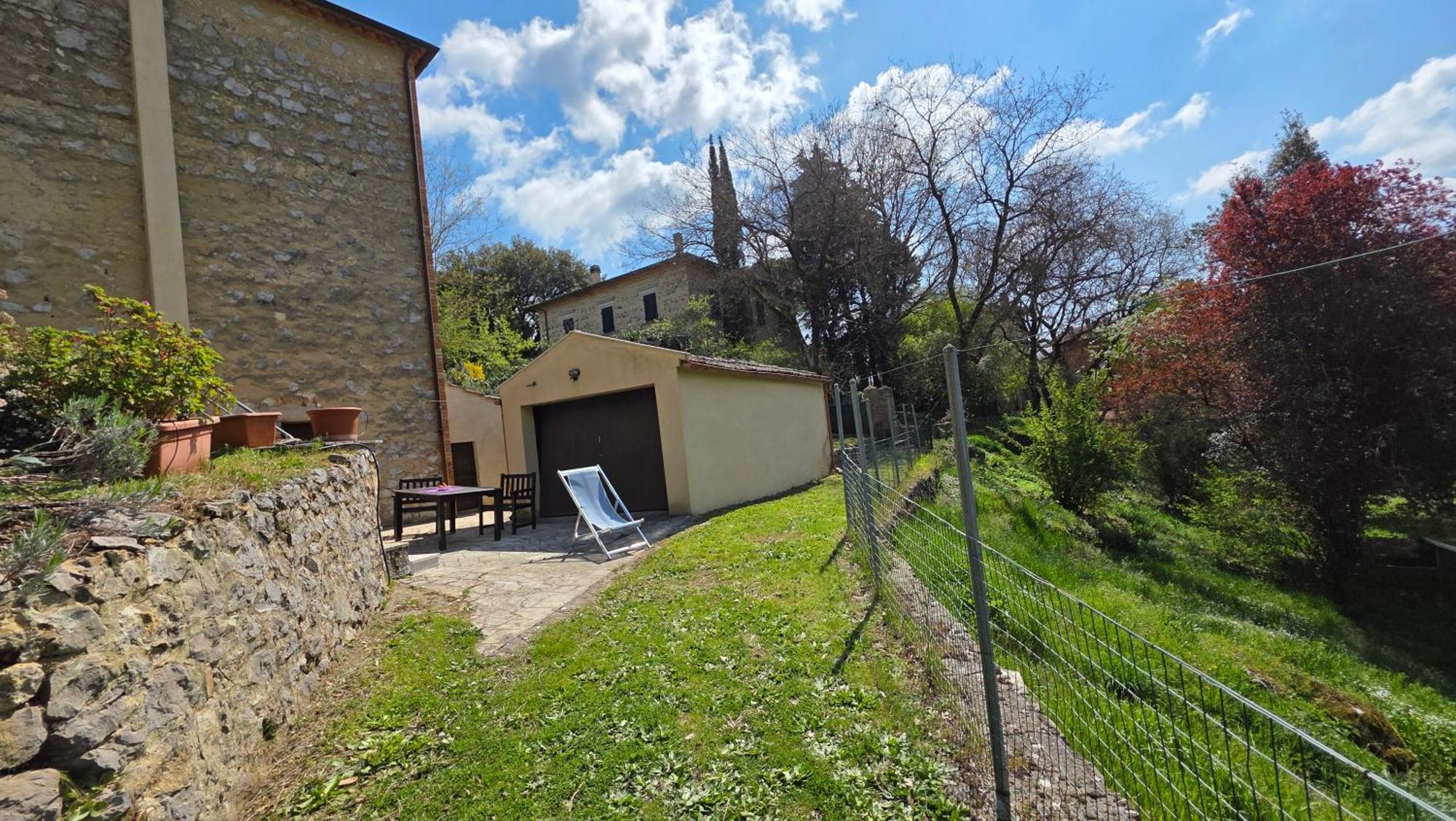 Вилла A Casa Di Gabri Montefollonico Экстерьер фото