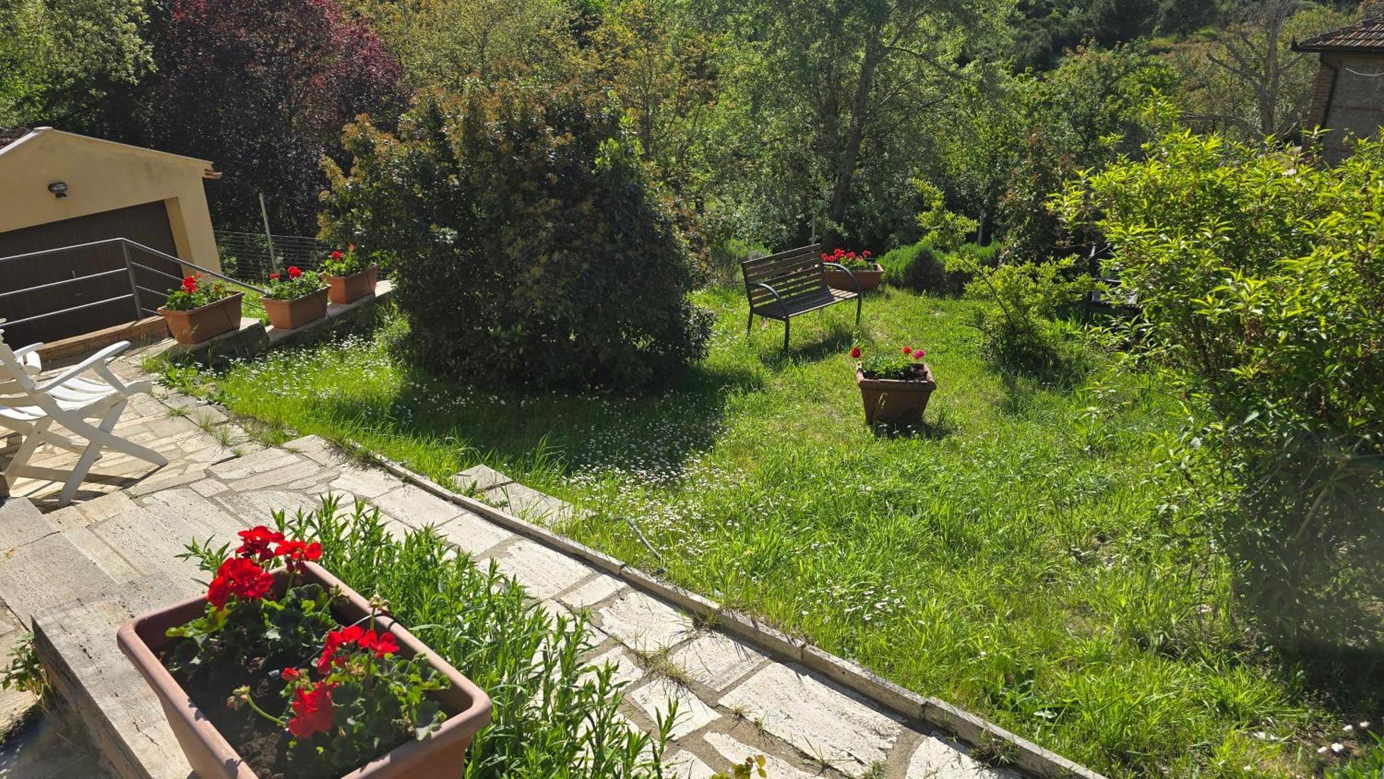 Вилла A Casa Di Gabri Montefollonico Экстерьер фото