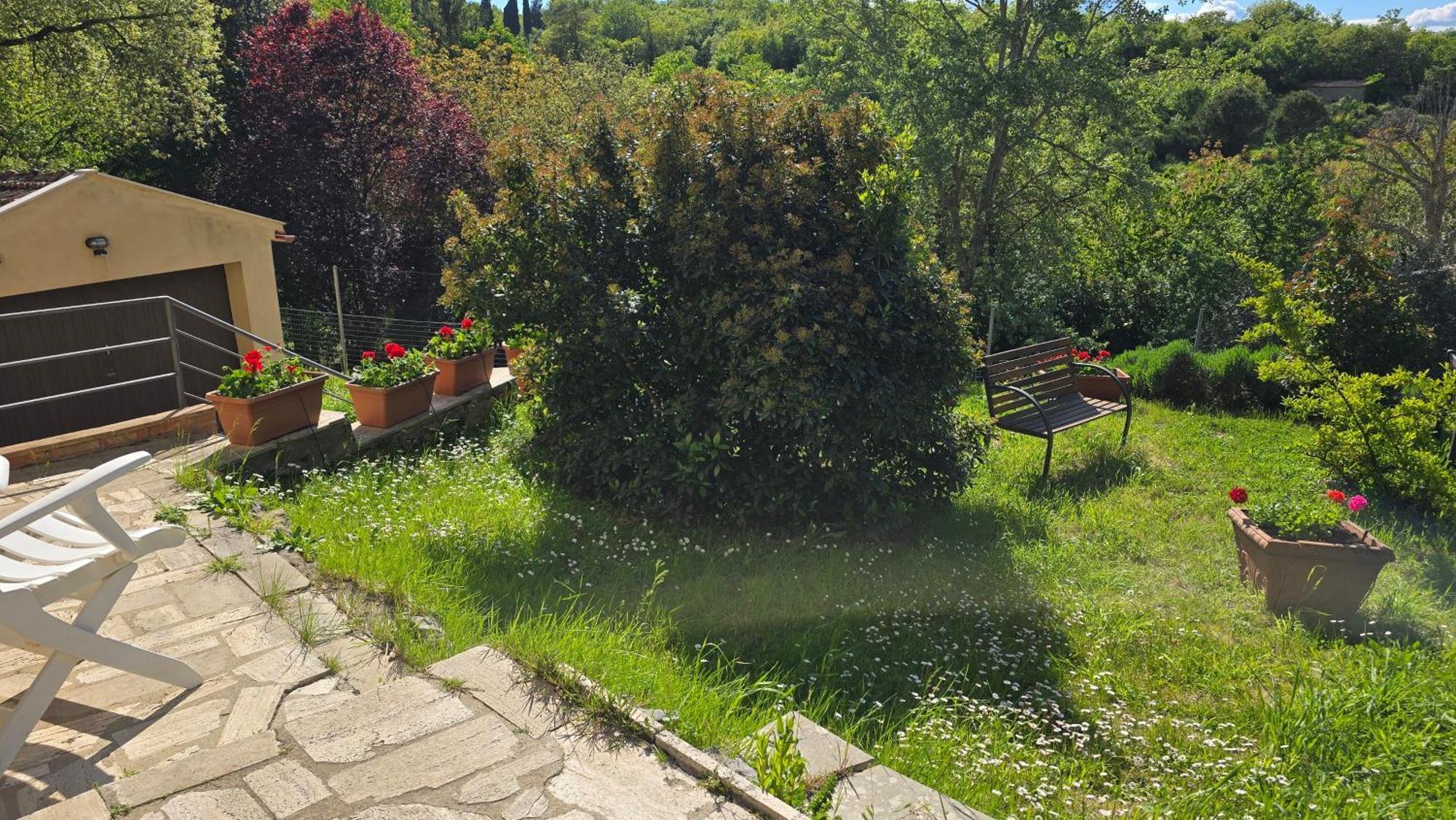 Вилла A Casa Di Gabri Montefollonico Экстерьер фото